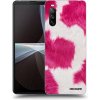 Picasee silikónový čierny obal pre Sony Xperia 10 III - Pink Moo
