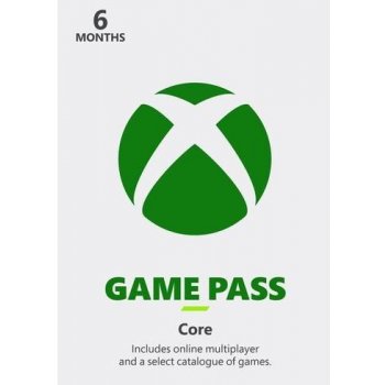 Microsoft Xbox Game Pass Core členstvo 6 mesiacov