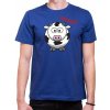 Fajntričko Tričko - Krava Moo!, Farba kráľovská modrá, Strih/ Variant Pánsky/UNISEX