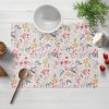 Biante Dekoračné prestieranie na stôl PML-087 Červeno-oranžové lístky 35x45 cm