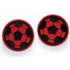 Nažehlovačka futbalová lopta - 10 ks 2 červená čierna