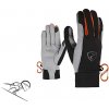 Rukavice ZIENER Gusty Touch Black/Orange - 6,5