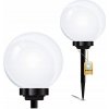 Solárna zatĺkacia lampa Lumiled biela 75 cm 1 ks