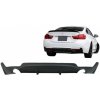 KITT Rear Bumper Diffuser suitable for BMW 4 Series F32 F33 F36 (2013-) Coupe Cabrio M Performance Design Twin Single Outlet