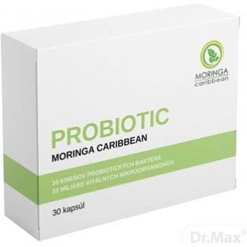 Moringa Caribbean Probiotic komplex 10 kmeňov 30 kapsúl