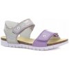 Sandále BARTEK, pre dievčatá, sivo-fialové veľ. 29