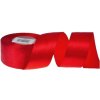 Stuha saténová červená 3,8 cm / 32 m
