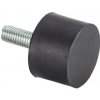 Silentblok 20/20 M6x25 TYP 4 RUBENA silentblok, šírka=20mm, výška=20mm, závit=M6x25, TYP 4