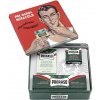 Proraso Green Vintage Selection Gino krém na holenie 150 ml + krém pred holením 100 ml + balzam po holení s vôňou mentolu a eukalyptu 100 ml darčeková sada