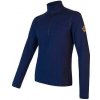 Sensor Merino Upper Deep Blue pánska mikina IBA L (VÝPREDAJ)