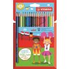 FAREBNÉ CERUZKY - STABILO COLOR - KARTÓNOVÝ OBAL | 18 KS