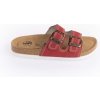 Domáca obuv Best Feet 213-15-99 červená Veľkosť: 42