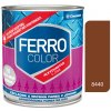 Chemolak Ferro Color U2066 8440 červenohnedá Pololesk - základná a vrchná farba na kov 2,5l