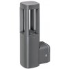 Rabalux Antracitové fasádne LED svietidlo Kalisz 7W IP54 77033