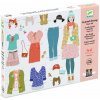 Djeco Papierové bábiky Mega šatník