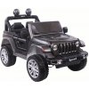 LEAN CARS Elektrické autíčko FT-938 lakované - čierne - 4x45W- BATÉRIA - 12V7Ah - 2025