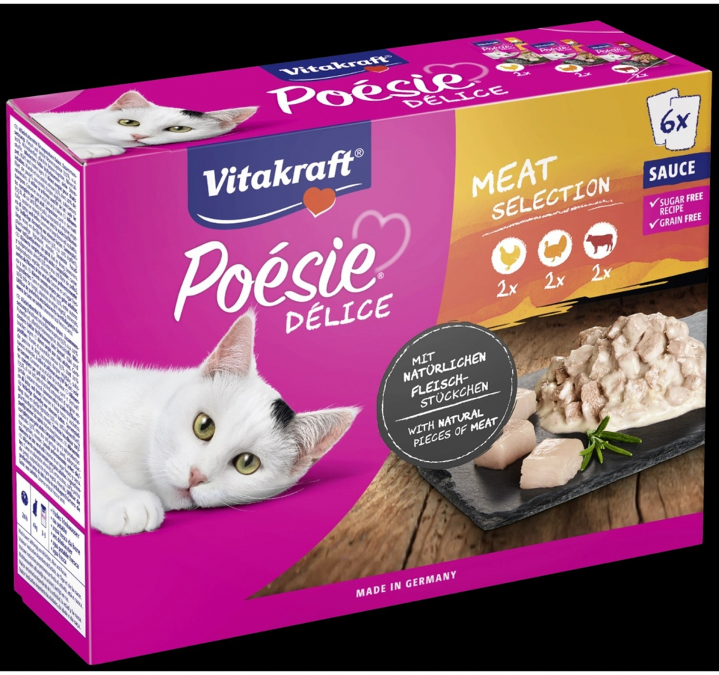 Vitakraft Poésie Délice Meat Selection 6 x 85 g