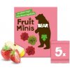 YOYO BEAR Fruit Minis jahoda a jablko 5 x 20 g