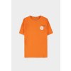 Pokémon - Charizard Men's Short Sleeved T-shirt Velikost: M, Barva: Orange