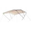 Bimini strieška 185-215x160x110 biela pre laminátové člny