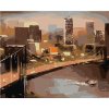 ZUTY Maľovanie podľa čísel POHĽAD NA NEW YORK Rámovanie bez rámu a bez vypnutia plátna Rozmer 80x100 cm