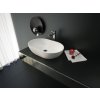 Aquatek LOTUS oválne umývadlo z liateho mramoru 59x14x39 cm A1592670