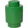 LEGO® úložný box guľatý o12,3 x 18,3 cm tmavo zelená