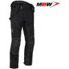 MBW Gavilan - pánské černé moto kalhoty kůže/textil - 58 - doprava zdarma