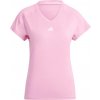 adidas Dámske športové tričko TRAIN ESSENTIALS TEE ružová biela