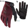 Fox Ranger Gel glove dark maroon, bordová, L