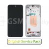 LCD Displej + Dotykové sklo + Rám Samsung Galaxy S23 FE - originál Farba: Biela