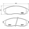 Sada brzdových platničiek kotúčovej brzdy BREMBO P 54 032