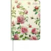 Daily Journal Roses 2026 - Taschen-Kalender A6 - Rose - Day By Day - 352 Seiten - Notiz-Buch - Alpha Edition