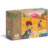 CLEMENTONI Play For Future Puzzle Zvieratá na farme 3x48 dielikov