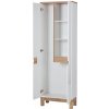Comad BALI WHITE 900 FSC vysoká skrinka s úložným priestorom na mop 60cm