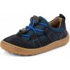 Detské barefoot kožené tenisky TREKK DARK BLUE Froddo G3130293 - 29