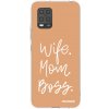 Picasee silikonový průhledný obal pro Xiaomi Mi 10 Lite - Boss Mama