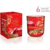 BARTEK Christmas Fruit Garden, sviečka v skle, 150g, doba horenia 30 hodín, 2 varianty Apple With Cinnamon And Almond Note
