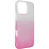 Ligotavý Kryt Forcell Shining transparentno-ružový – Apple iPhone 16 Pro Max