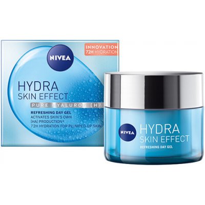 Nivea Hydra Skin Effect Refreshing Day Gél - Osviežujúci denný hydratačný gél 50 ml