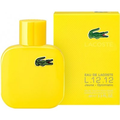 Lacoste Eau de Lacoste L.12.12 Yellow Jaune toaletná voda pánska 100 ml