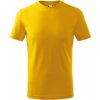 MALFINI Tričko Basic 138, krátý rukáv, dětské MAL-1380410 Žlutá 8 roků