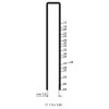 Spony na podlahové lišty OEM 363/20 ZN sponky_na_podlahove_listy_363_20_zn