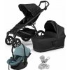 THULE Kočík 3v1 Urban Glide 4 Black s autosedačkou Maple Mid Blue a adaptérmi 2025