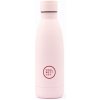 Termo fľaša z nehrdzavejúcej ocele COOL BOTTLES Pastel Pink trojvrstvová 350 ml