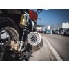 GPR Universal silencer GPR ULTRACONE CAFÉ RACER CAFE.2.ULTRA Brushed Stainless steel without link pipe