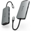 Adam Elements USB-C multiport hub CASA 8 in 1 - Grey AAPADHUBA08GY