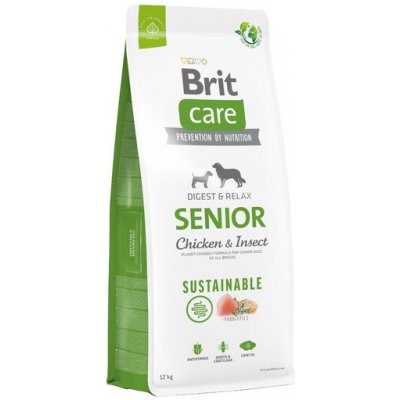 BRIT Care Dog Sustainable Senior Chicken & Insect 12kg