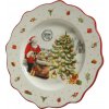 Kaemingk Porcelánový tanier s vianočným vzorom Variant: priemer 26cm