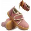 Dievčenské barefoot papuče do školy Ameko Brownrose 30